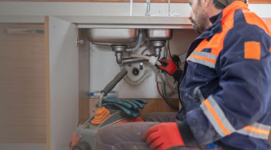 Professional slab leak plumber services in Halbur, IA